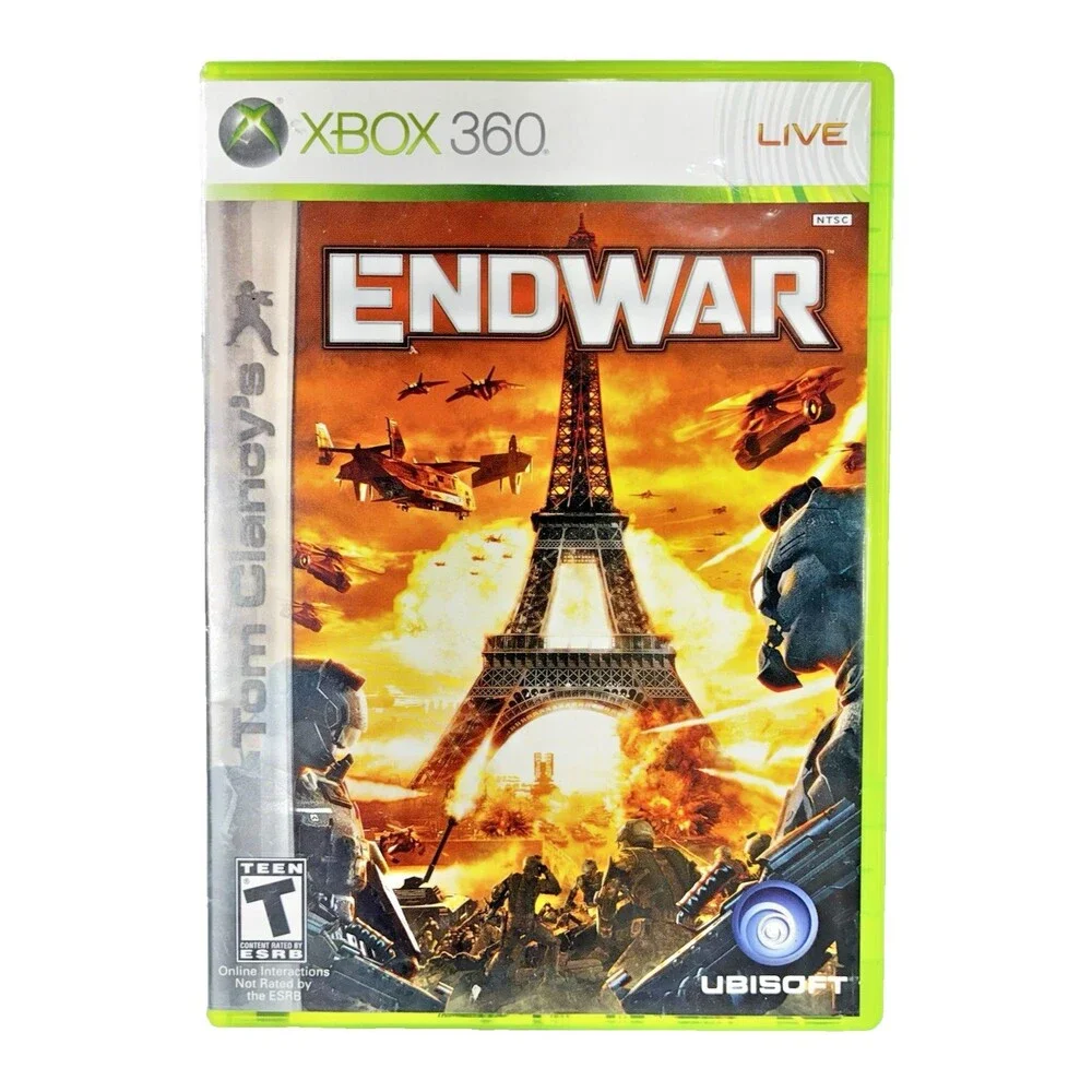 Tom Clancy's End War Microsoft Xbox 360 Ubisoft 2008 Complete with Manual Tested